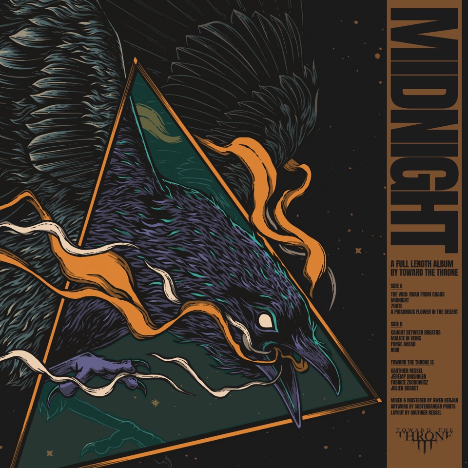 Toward The Throne new album Midnight artwork